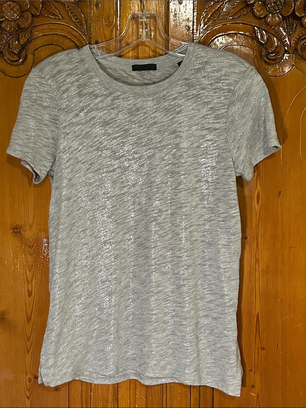 ATM Schoolboy Slub Tee with Foil. Small